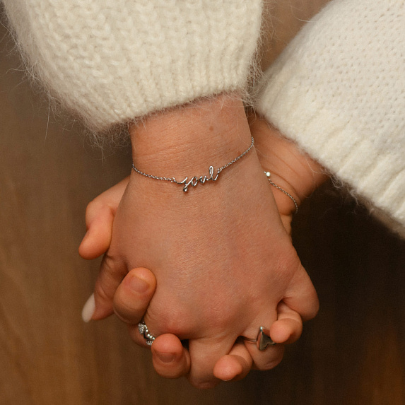 Серебряный браслет Душа Miestilo