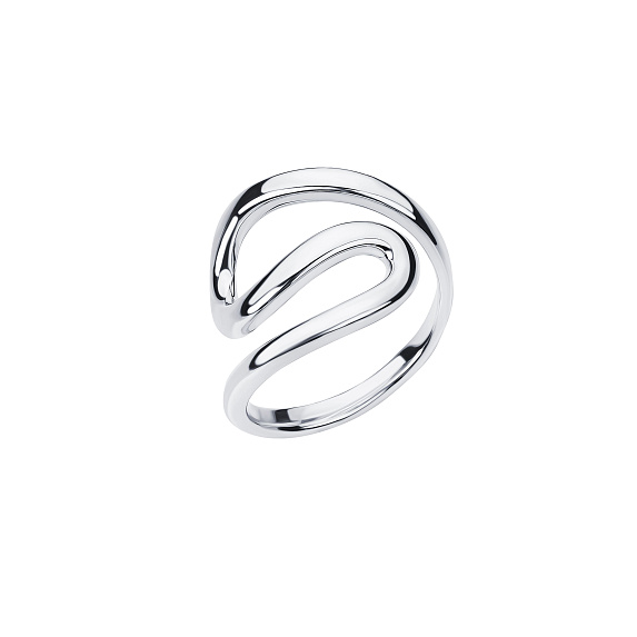 Серебряное кольцо Miestilo