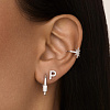 Серьги колечки серебро 925 серебряные круглые конго Miestilo