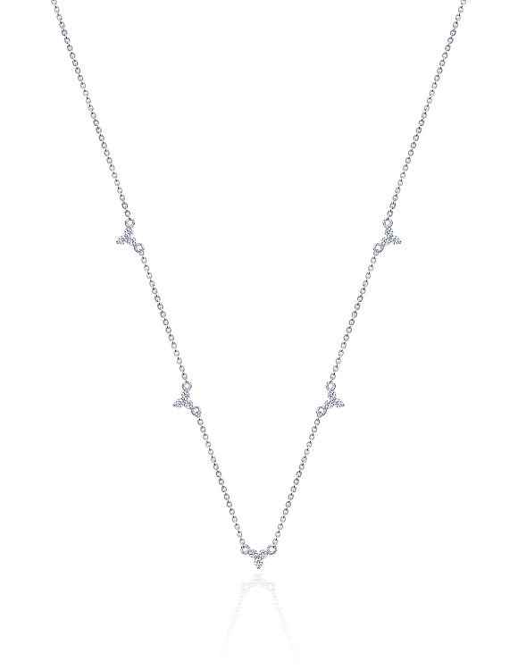 Серебряное колье-чокер с фианитами MIESTILO  Miestilo  2