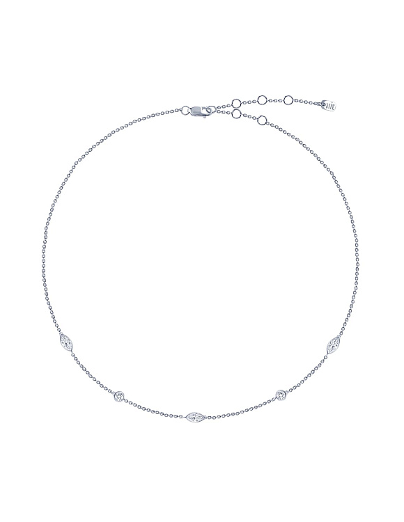 Колье чокер серебро 925 серебряное на шею Miestilo  2