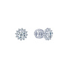 Серьги серебро 925 серебряные гвоздики женские Miestilo