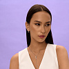 Серебряные серьги конго с фианитами Miestilo