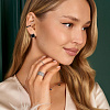 Серьга кафф серебро 925 моносерьга серебряная одиночная Miestilo