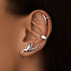 Серьги серебро 925 серебряные клаймберы птички Miestilo