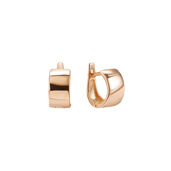 Серьги колечки серебро 925 серебряные круглые Miestilo