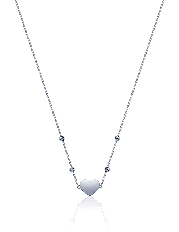 Серебряная подвеска сердце MIESTILO  Miestilo  2