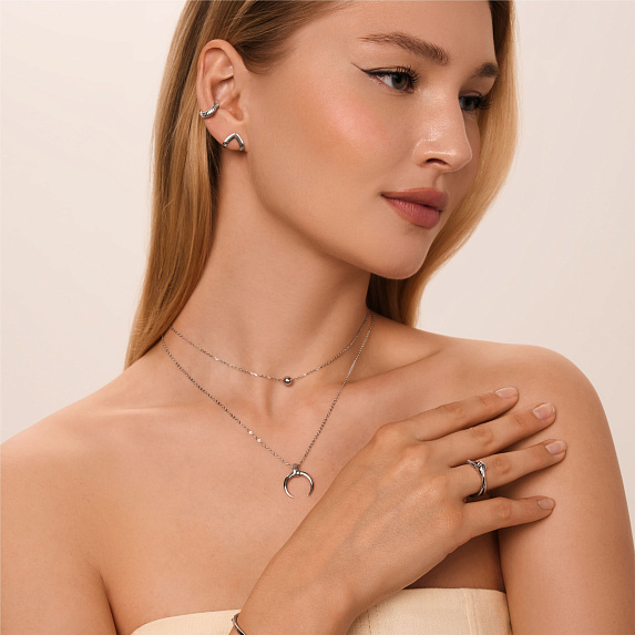 Кольцо серебро 925 узел серебряное ювелирное Miestilo