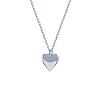 Подвеска сердце серебро 925 на шею Miestilo