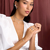 Браслет серебро 925 на руку клевер van cleef серебряный Miestilo
