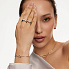 Серебряное кольцо с фианитом в огранке багет Miestilo