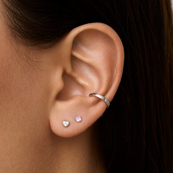 Серьги серебро 925 серебряные гвоздики женские маленькие Miestilo