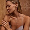 Подвеска серебро 925 на шею веточка Miestilo