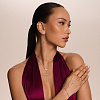 Серьги серебро 925 серебряные гвоздики длинные звезды Miestilo
