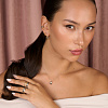 Серьги конго серебро 925 серебряные массивные колечки Miestilo