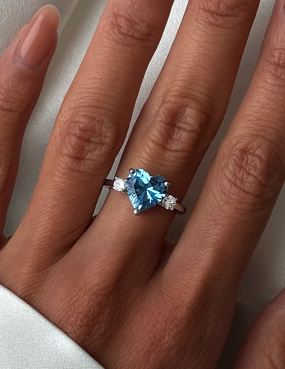 Кольцо серебро 925 пробы ювелирное тонкое Miestilo