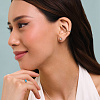 Серебряное кольцо с искуственной бирюзой Miestilo