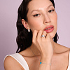 Серебряное кольцо с фианитами в огранках багет и маркиз Miestilo