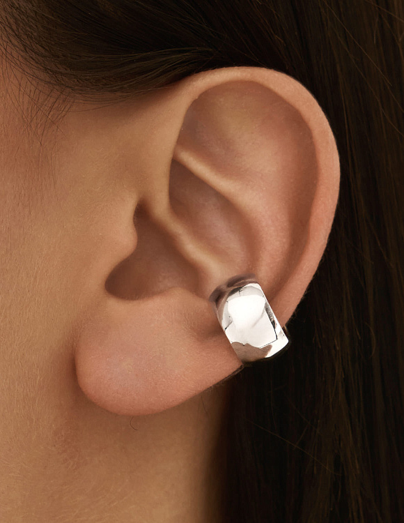 Серебрянный кафф Miestilo