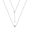 Серебрянное колье Miestilo