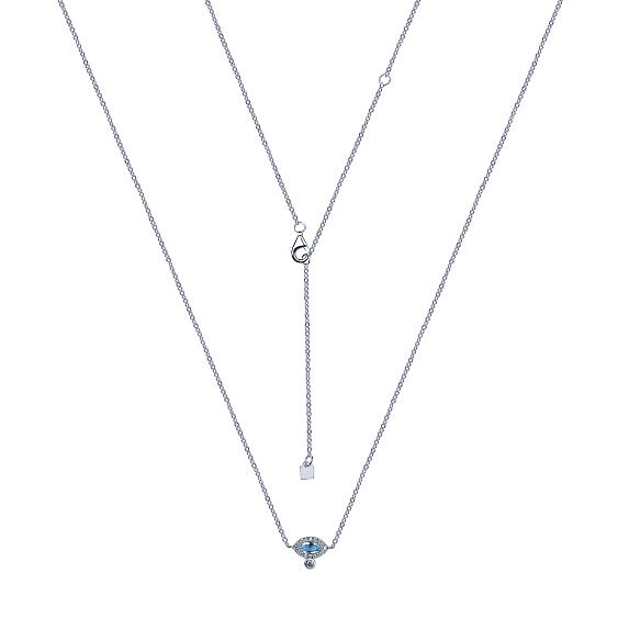 Серебрянное колье Miestilo
