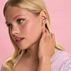 Серьги серебро 925 гвоздики серебряные прямоугольные Miestilo