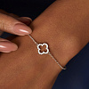 Браслет серебро 925 на руку клевер van cleef серебряный Miestilo