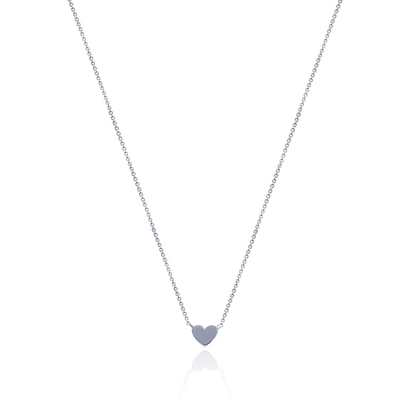 Серебряная подвеска сердце MIESTILO Miestilo