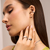 Кольцо серебро 925 ювелирное широкое Miestilo