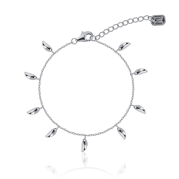 Серебряный браслет с подвесками MIESTILO Miestilo