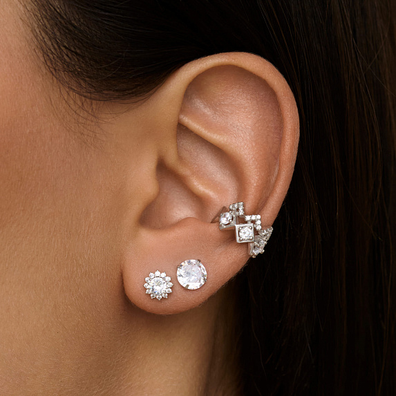 Серьги серебро 925 серебряные гвоздики женские Miestilo
