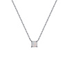 Серебряное колье с опалом Miestilo
