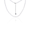 Серебряное колье-чокер с натуральным жемчугом MIESTILO Miestilo