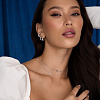 Серьги колечки серебро 925 серебряные круглые конго Miestilo