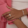 Серебряное кольцо сердца с фианитами MIESTILO Miestilo