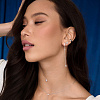 Серьги серебро 925 серебряные гвоздики пусеты Miestilo