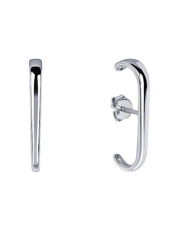 Элегантные пусеты в виде петли Miestilo  2