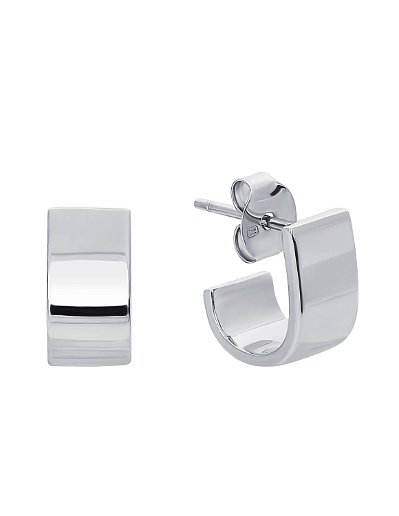 Серебряные U-образные пусеты Miestilo  2