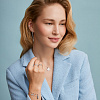 Серьги серебро 925 серебряные гвоздики висячие длинные Miestilo