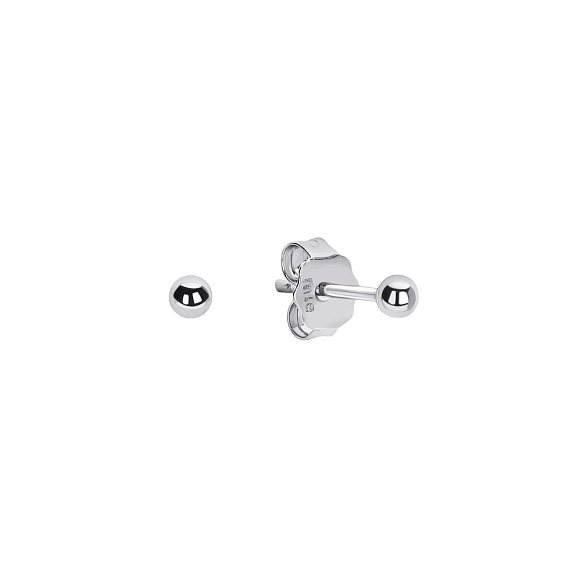 Серьги серебро 925 серебряные гвоздики маленькие Miestilo
